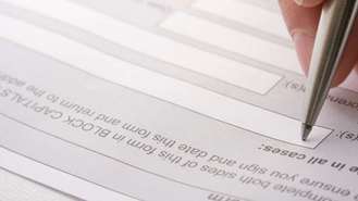 Filling Out DMV Form
