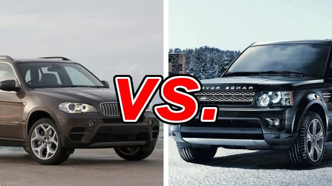 BMW X5 vs. Land Rover Range Rover Sport CarsDirect