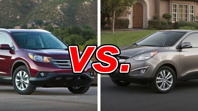 Hyundai tucson compared to honda crv #5