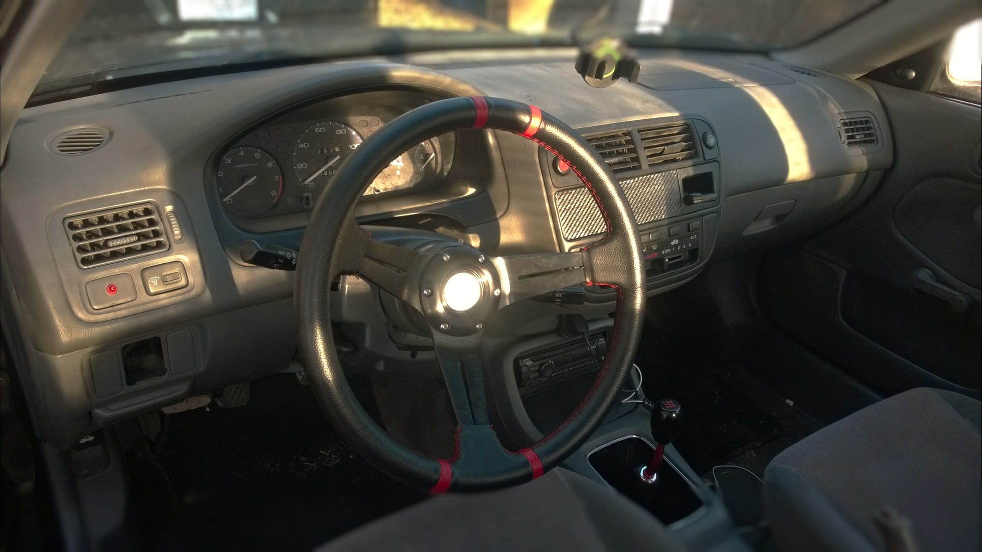 Steering wheel thread honda tech #5