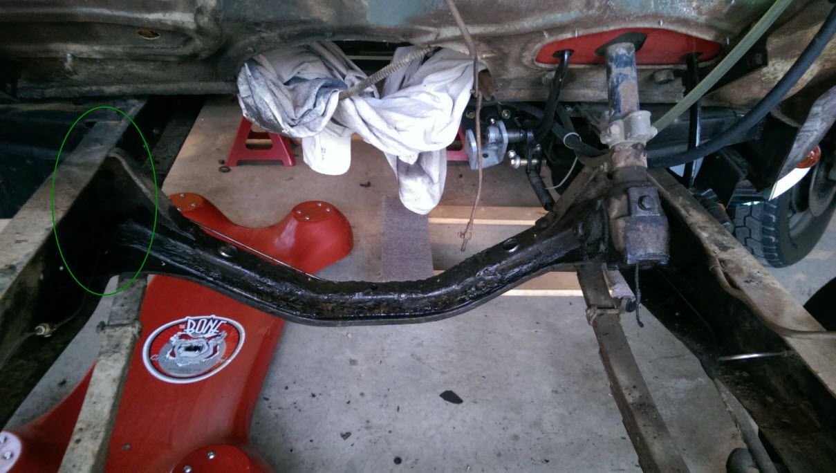 Transmission Crossmember do I need to remove it? Ford Truck