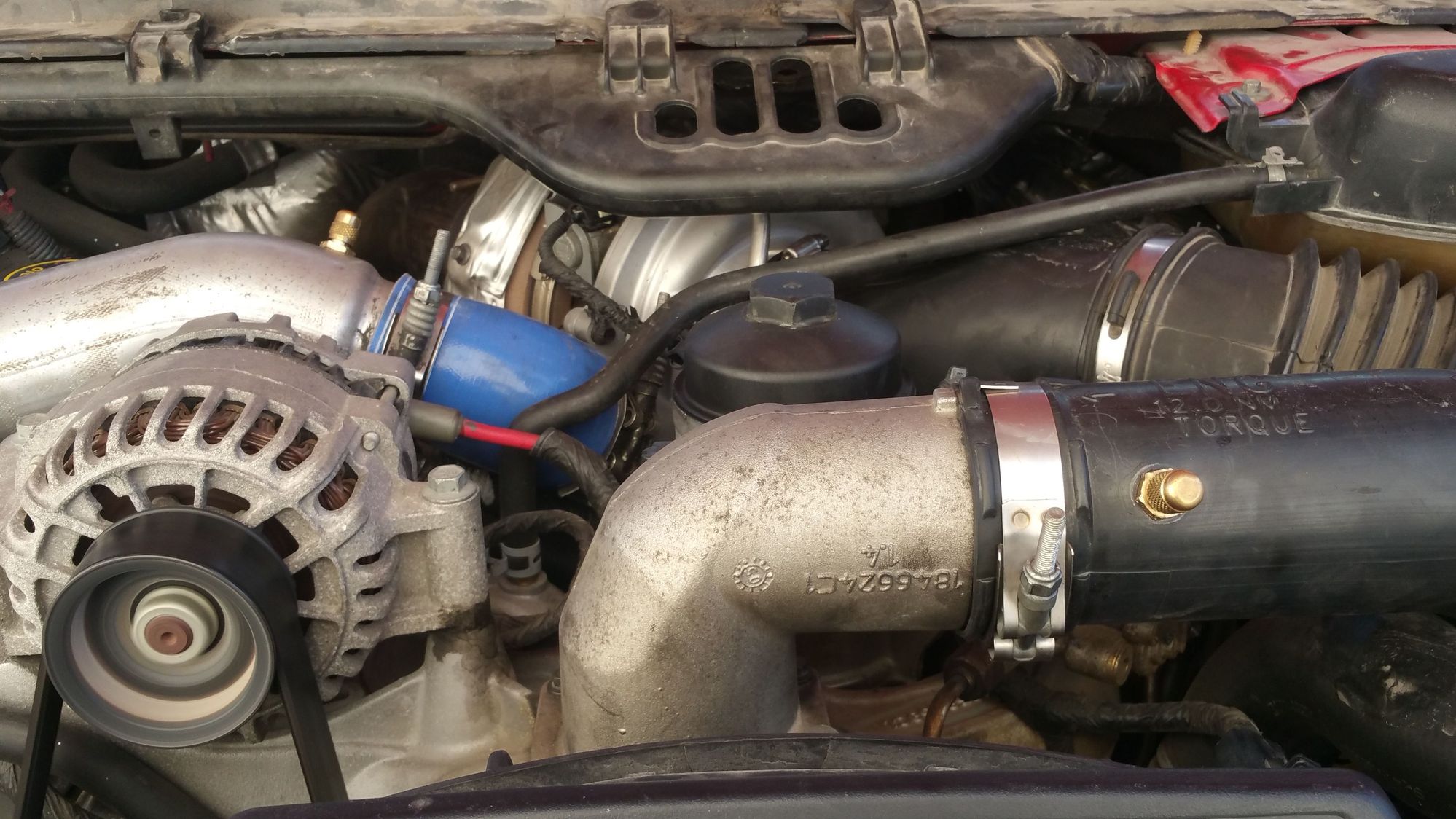 '2006 6.0L making chirping sound and sputtering under load, Need help