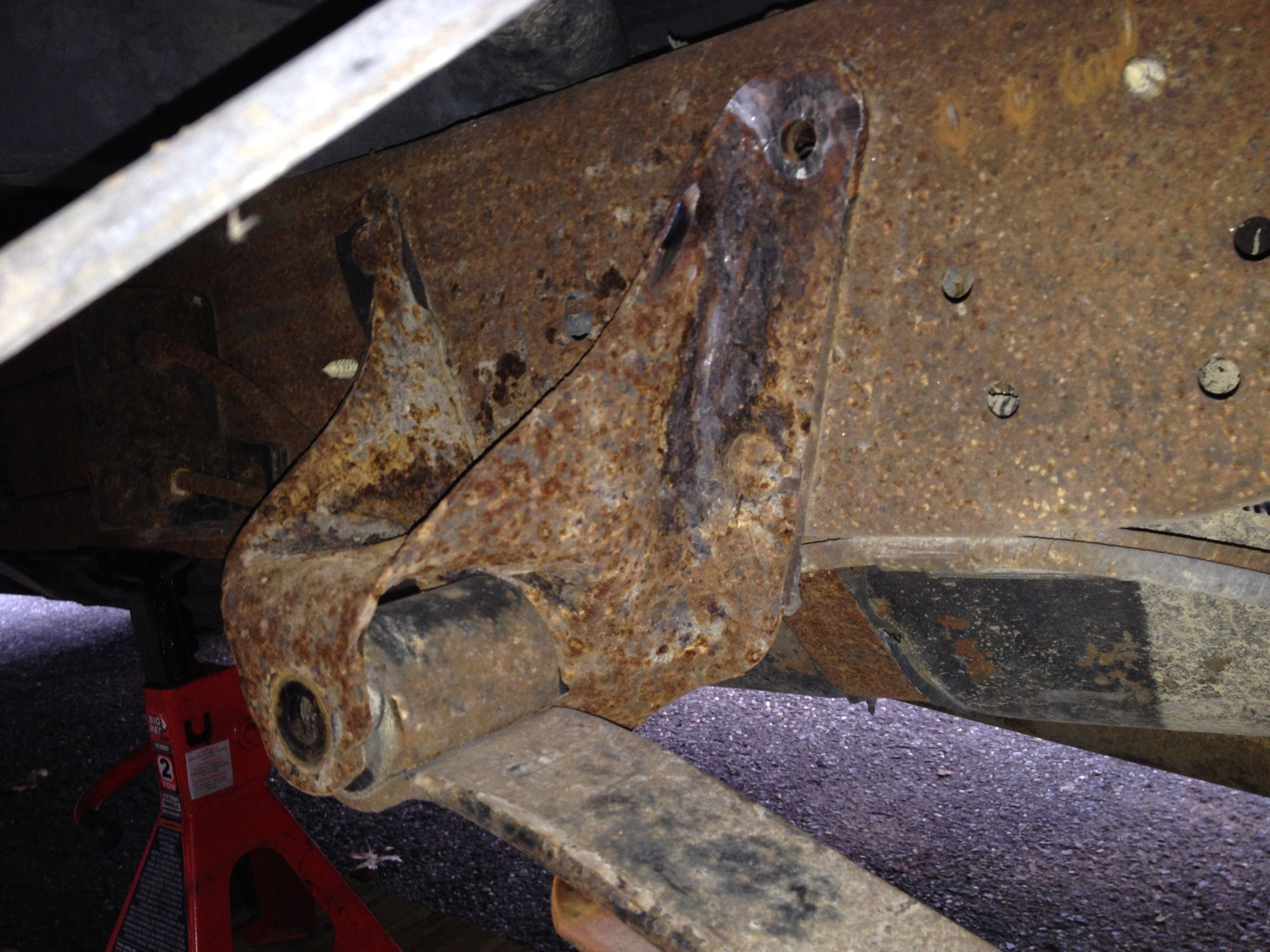 Replacing Rusted Leaf Spring Hanger - Ford Truck Enthusiasts Forums
