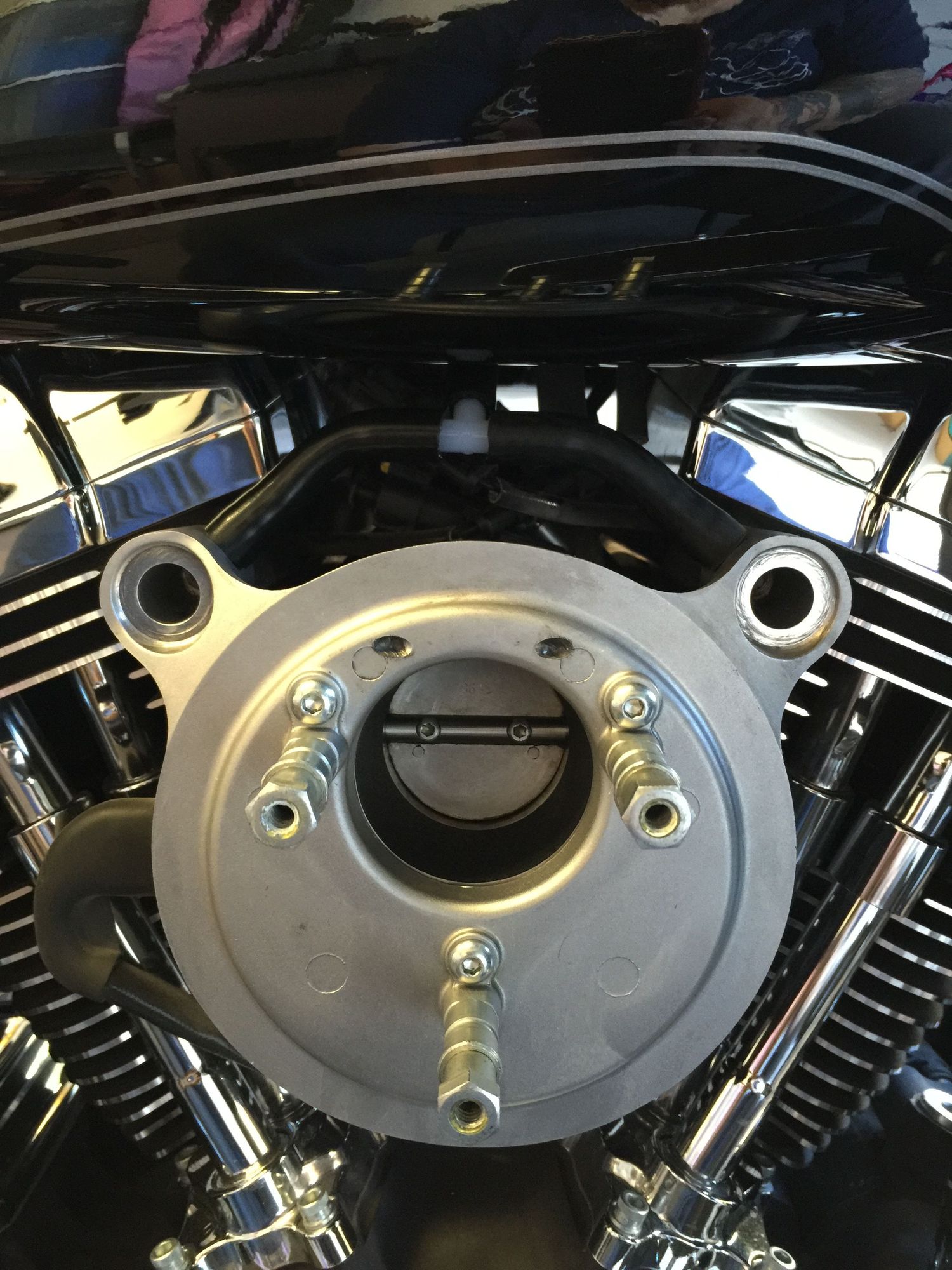 Home grown external breather Harley Davidson Forums