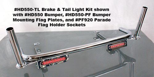 harley trike rear bumper