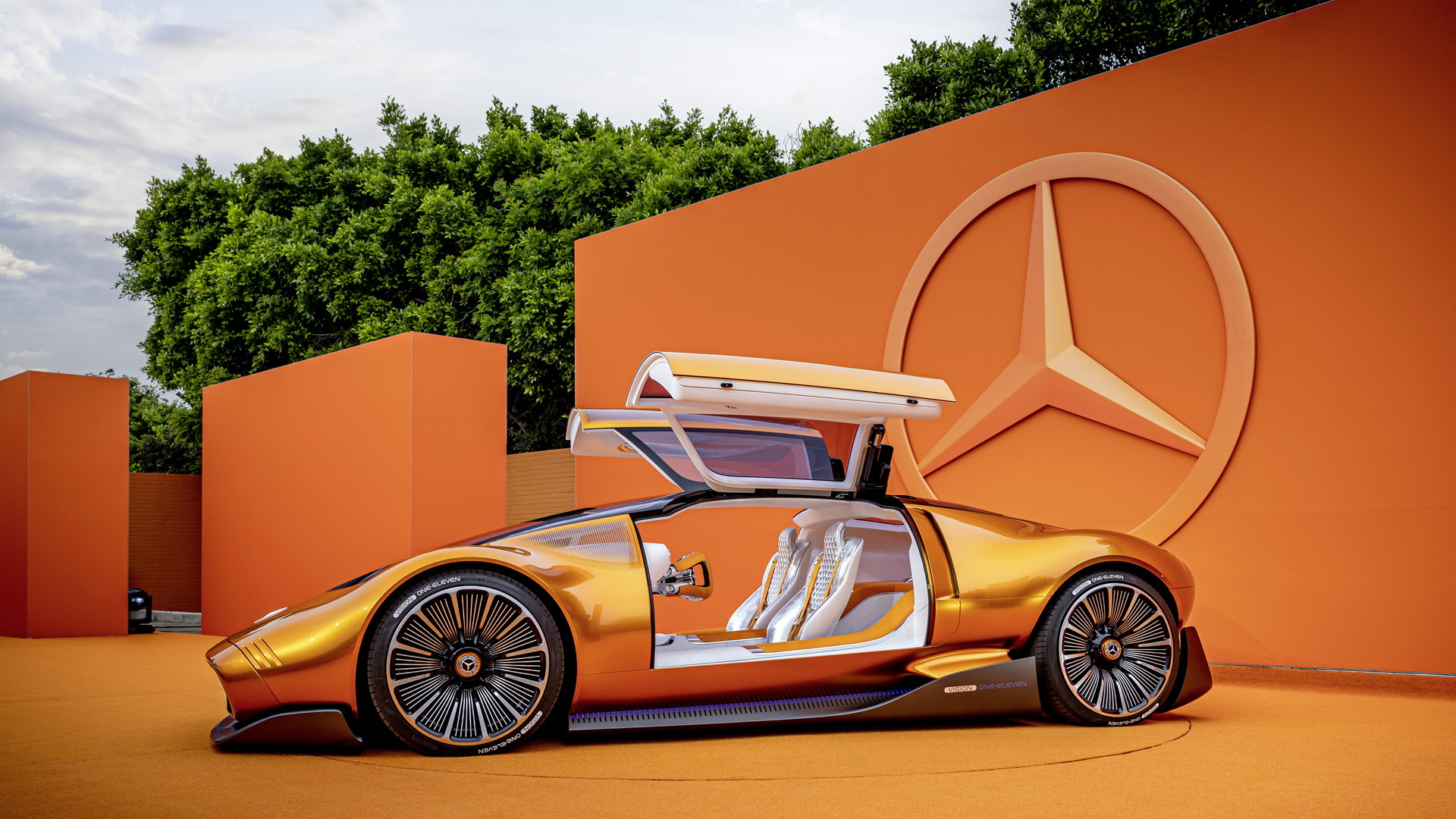 Mercedes Reveals Vision One Eleven Electric Supercar Concept