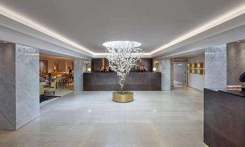 Área del lobby del hotel Área del lobby del hotel