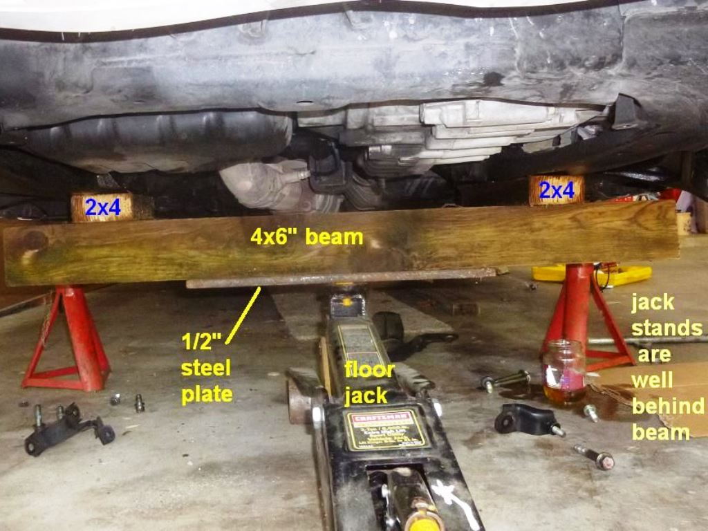 Simple improvised subframe support
