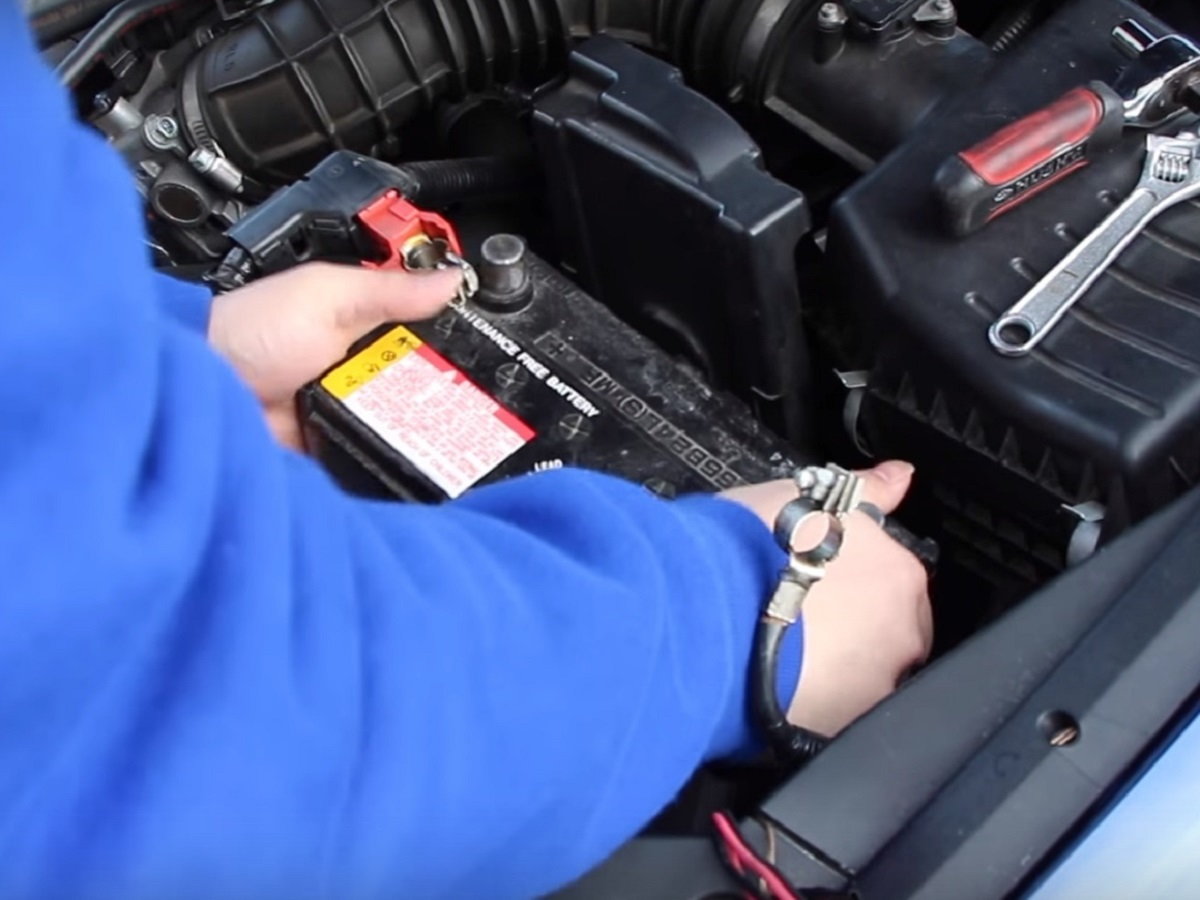 acura tsx how to replace remove change battery diy instructions