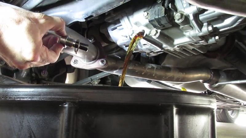 acura tl tlx sh-awd rear diff differential fluid drain DIY how to change