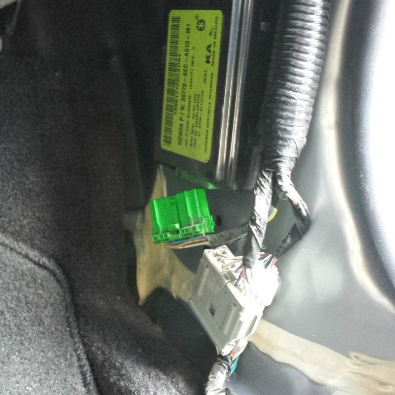 ACURA TSX HANDS FREE BLUETOOTH HFL MODULE REPLACE REMOVE CHANGE HOW TO