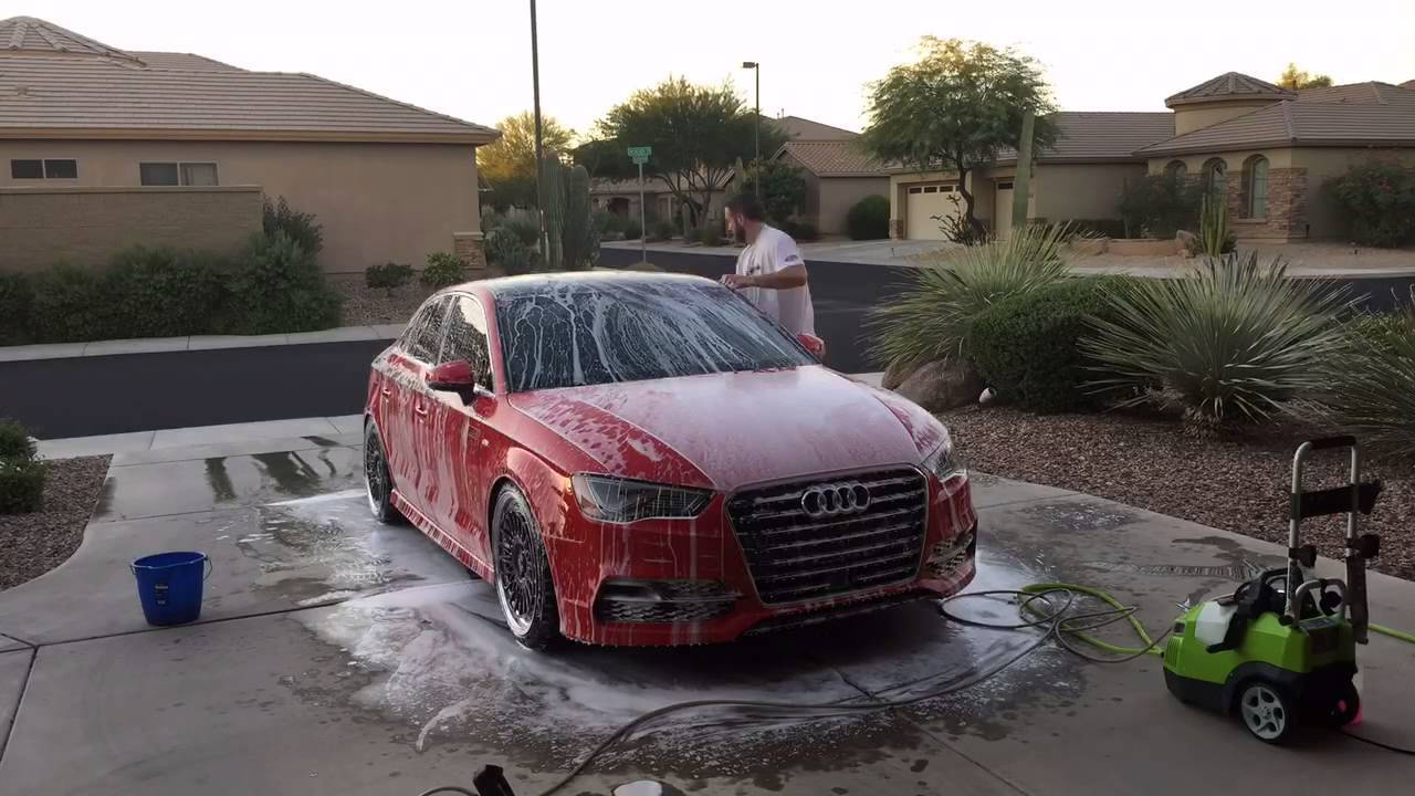 Cleaning Audi