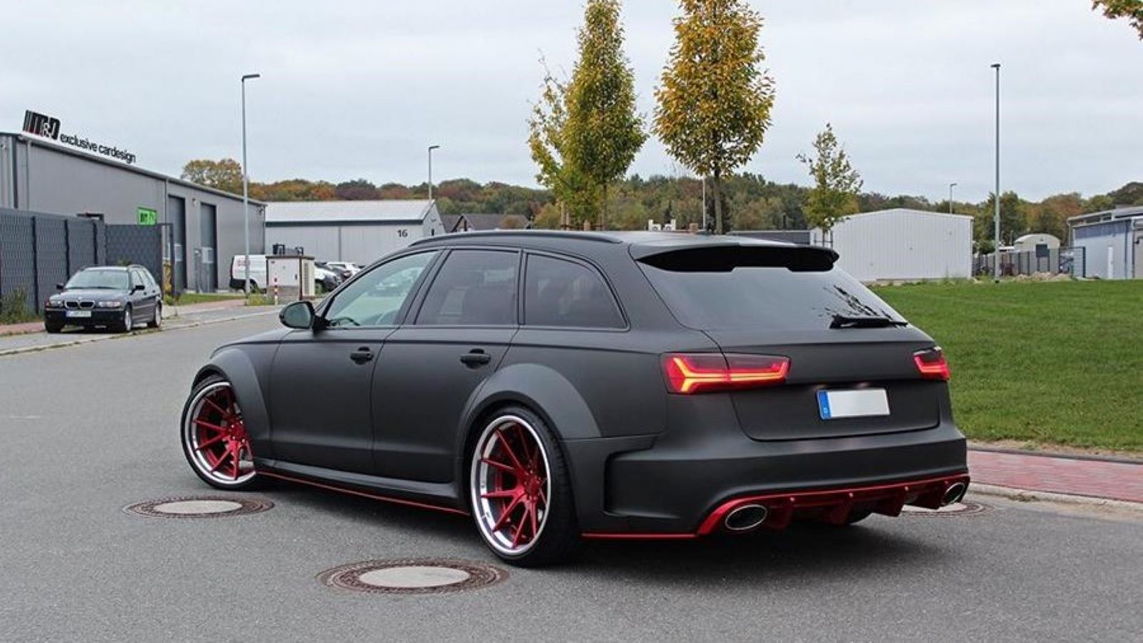 Audi A6 Avant Looks Sinister With New Bodykit And Wheels Audiworld