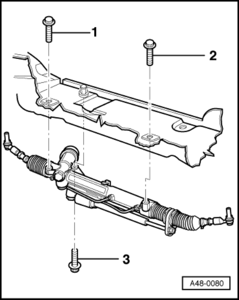 The steering rack bolts can cause a vibration or grinding noise while driving