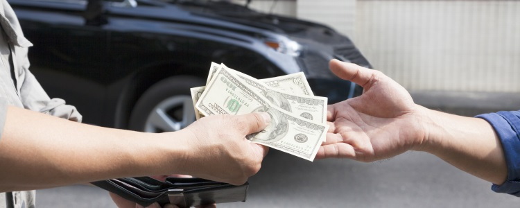 buying car with cash
