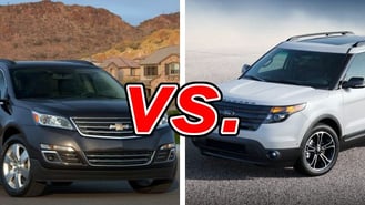Chevy traverse compared to ford explorer #2