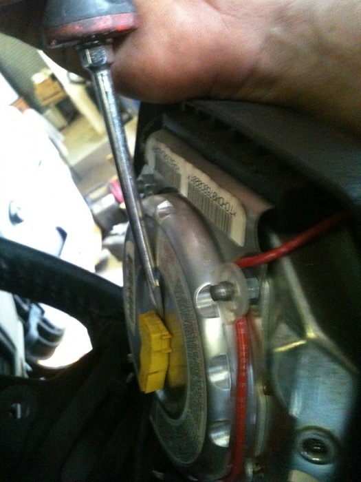 Jeep Cherokee XJ 1997 to 2001 How to Replace Airbag Clock ... jeep wrangler horn wiring 
