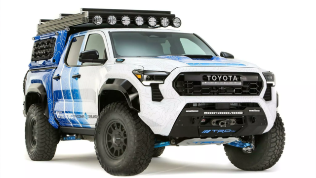 This Toyota Tacoma SEMA Concept Combines Overlanding With Sustainability