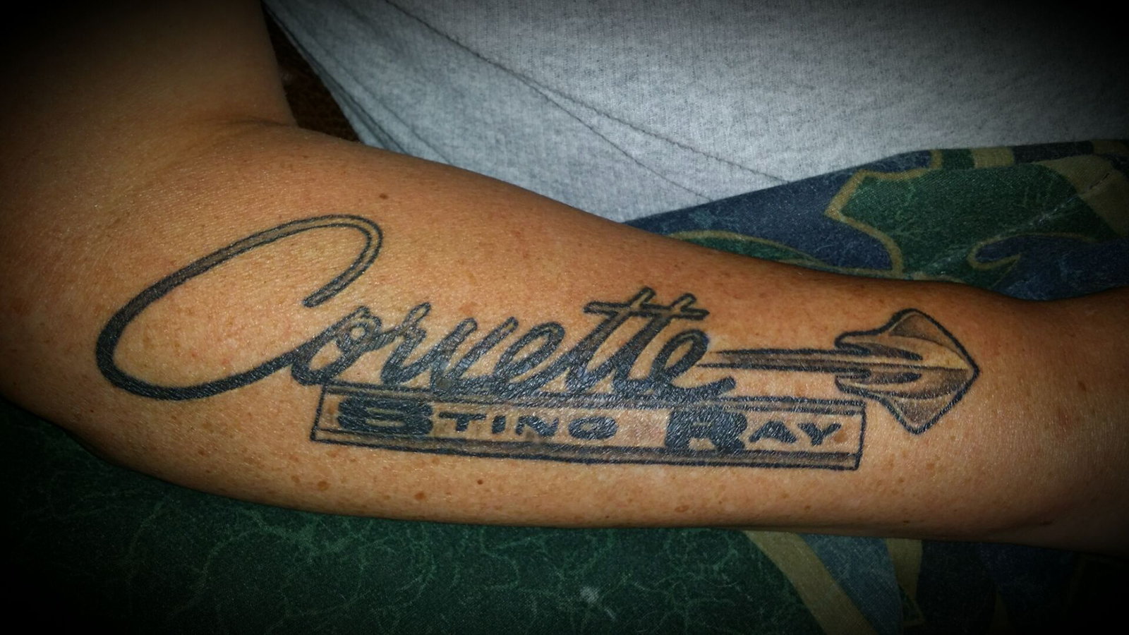 C6 Corvette tattoo