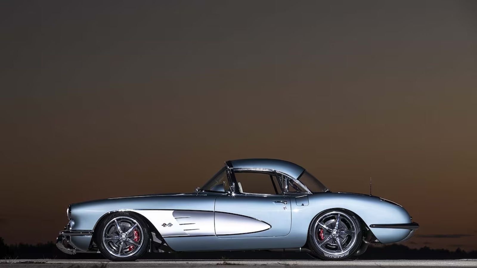 Gorgeous 1958 Corvette Restomod Features Twin Turbo Lsx Power