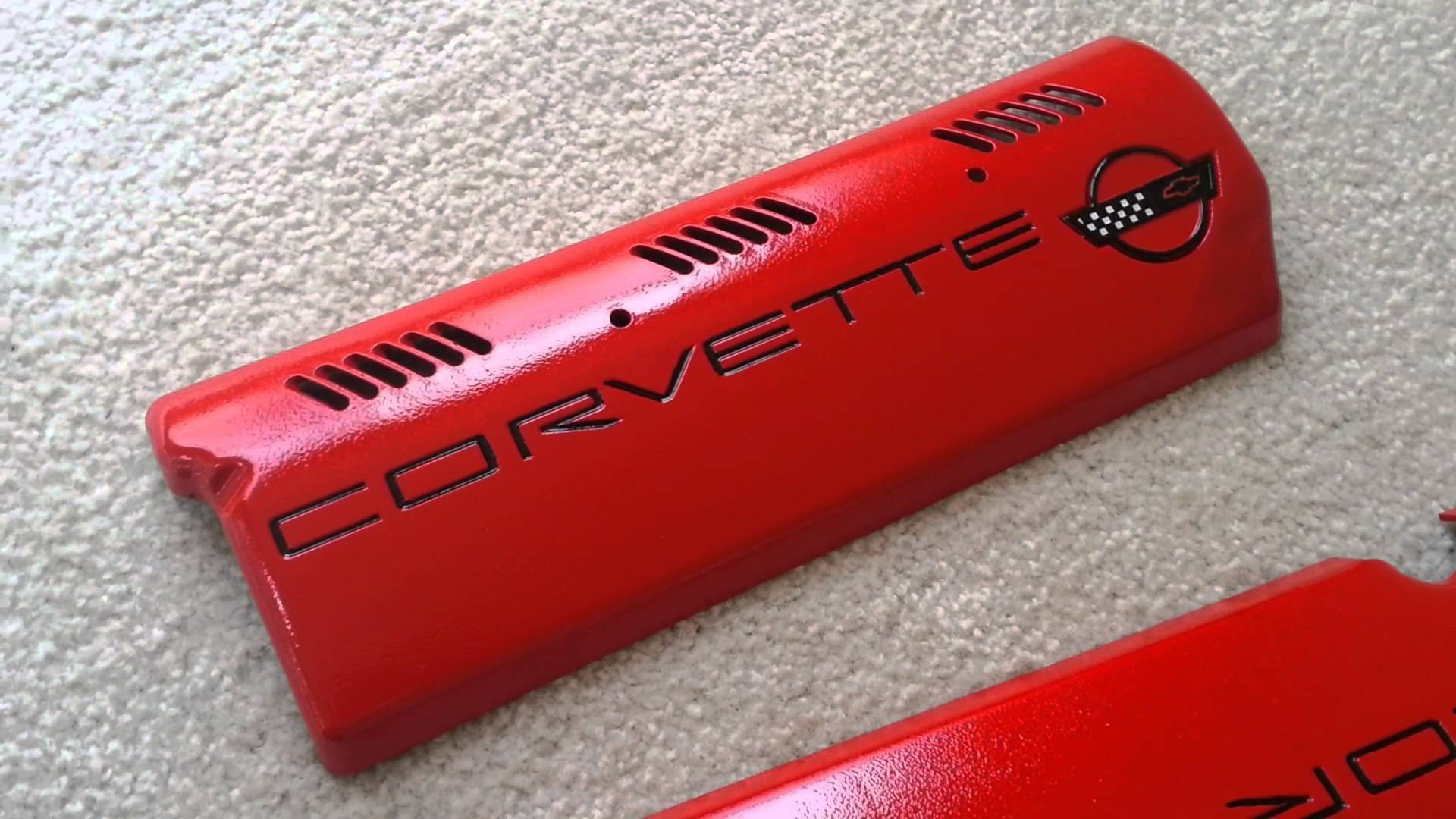 Corvette How to Paint Fuel Rail Covers and Fluid Tanks Corvetteforum