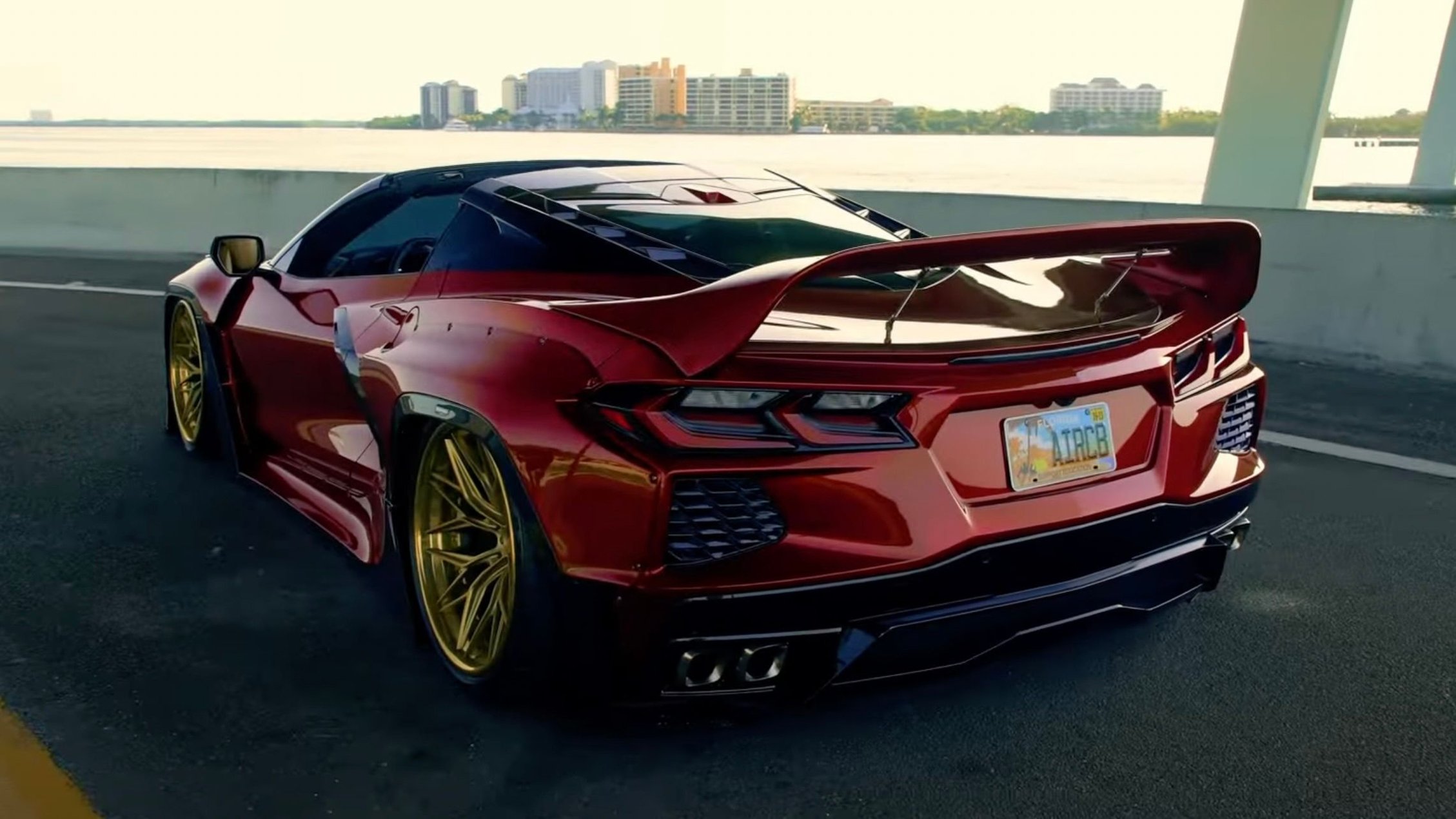 Watch This C8 Corvette Get a Pandem Rocket Bunny Body Kit Corvetteforum