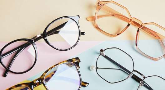 Image of glasses on a table.