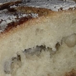 Bread baked with apple yeast