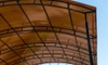 curved carport ceiling