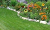 How to Build a Stone Paver Flower Bed