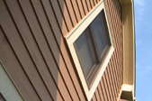 Eaves on a roof, with a window.