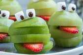kiwi frog fruit treat healthy snacks