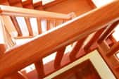 How can I restain my stair banister?