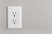 An electrical outlet.