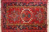 Red oriental rug