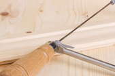 coping saw with narrow blade