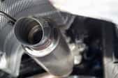 exhaust pipe with heat shield