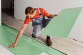 How to Install Underlayment for a Vinyl Tile Floor