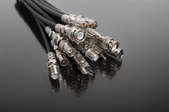 Cluster of coaxial cable