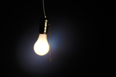 light bulb with pull chain