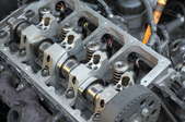 Inside of an engine