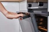 hand opening electric oven