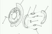 diagram of brake parts
