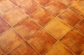 terra cotta colored tile
