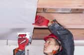 installing vapor barrier in basement ceiling