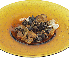 Potpourris scent the home with subtle fragrances, lovely textures, and florals t