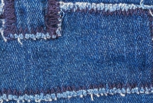 jeans with patches