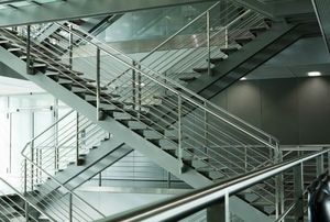 steel staircase