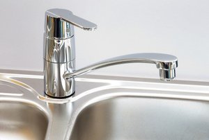 A kitchen sink.