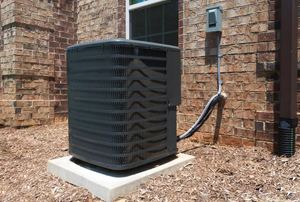 An HVAC unit.